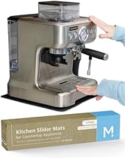 Meliusly® Appliance Sliders for Kitchen Appliances (3-Pack) Countertop Sliding Tray for Coffee Maker, Air Fryer, Stand Mixer and More, Versatile Kitchen Appliance Caddy for Counter, Slider Mat