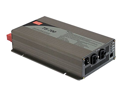 TS-700-112A DC to AC Inverter 12VDC 100VAC/110VAC/115VAC/120VAC 700W True Sine Wave