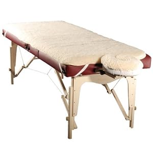 Therapist’s Choice® Massage Table Fleece Pad Set Includes Pad and Face Rest Cover (Massage Table not Included)