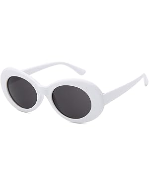 2 occhiali da sole retrò Clout Goggles ovali Mod montatura spessa Kurt Cobain occhiali da sole acquista in modo economico - spedizione gratuita, recensioni reali con foto