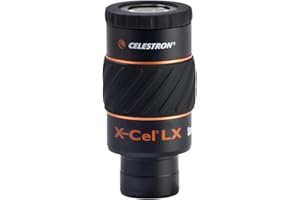 Celestron X-Cel LX Series Eyepiece-1.25-Inch 5mm 93421, Black