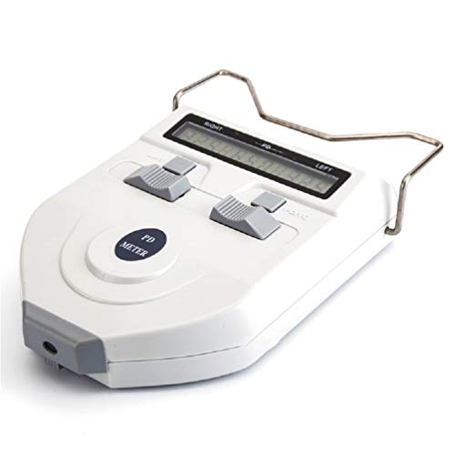 Enshey 45~82 mm Optical Digital Pupillary Distance Meter LED PD Meter Pupilometer Interpupillary Distance Measuring Tool Ophthalmic Equipment with LCD Display Optical Pd PDs
