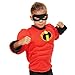 The Incredibles 2 Mr Muscle Shirt Deluxe Dress up Set with Sound Effects (74946-PLY)