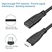 aceyoon 3ft USB C Extension Cable USB C 3.1 Gen 2 Support 4k Video / 10Gbps Data/Max 3A Charging/Audio Type C Female to Male Extender Compatible for S10 S9 S8, P30 P20, Mate30 20, Pixel, Oneplus
