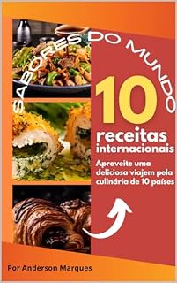 Livro Sabores do Mundo: 10 receitas internacionais