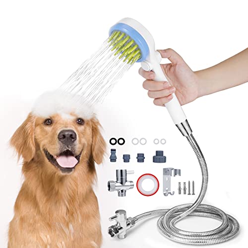 Kozci Dog Shower Sprayer Attachment, Dog Washing Shower Attachment