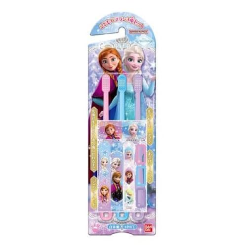 バンダイ(BANDAI) こどもハブラシ3本セット アナと雪の女王