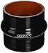HPS HTSHC-300-BLK Silicone High Temperature 4-ply Reinforced Straight Hump Coupler Hose, 60 PSI Maximum Pressure, 3