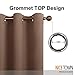 NICETOWN Blackout Blinds for Patio Door - Sliding Door Insulated Blackout Curtains, Extra Wide Curtain for Villa/Hall/Parlor (100 inches W x 84 inches L, Cappuccino)
