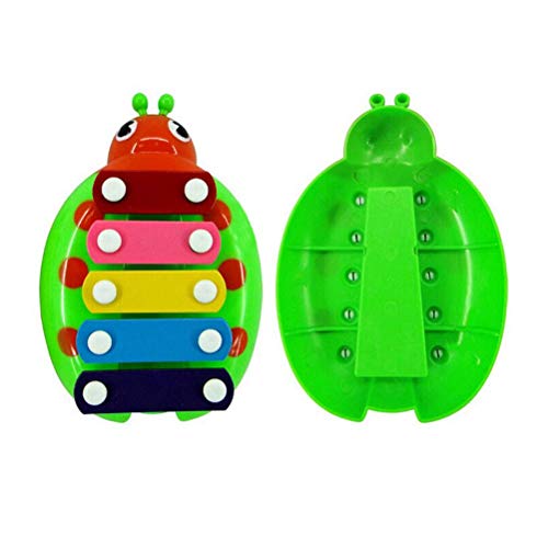 mrGood Baby Child Kid 5-Note Xylophone Musical Toys Wisdom Development Beetle Y797 - Thumbnail 3