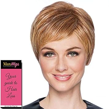 Amazon Com Feather Cut Wig Color Ss14 88 Shaded Golden Wheat