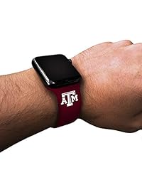 Texas A&M Aggies   Correa de silicona para Apple Watch, 38 mm