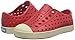 Native Shoes Unisex-Child Jefferson Slip-On, Torch Red/Bone White, 7 M US Toddler