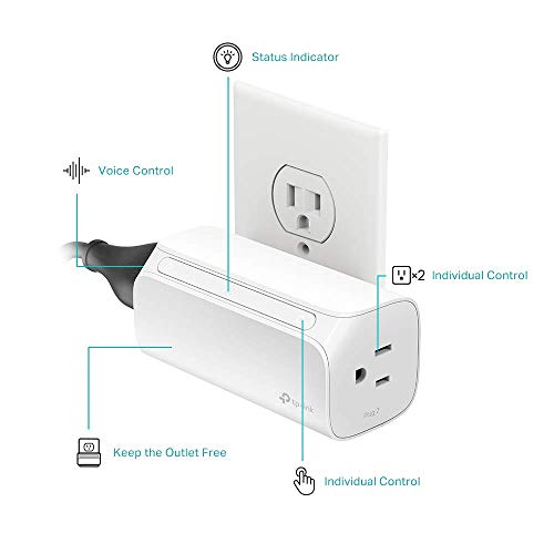 2 Kasa+Smart+Wi+Fi+2+Outlets+TP+Link