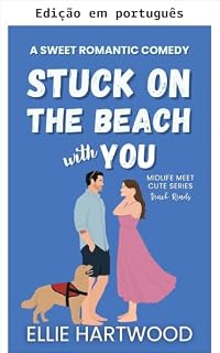 Livro Encalhada na praia com você