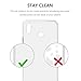 Xiaomi Mi Max 3 Case, AVIDET Shock-Absorption Flexible Soft Gel TPU Silicone Case Cover for Xiaomi Mi Max 3 (Transparent)