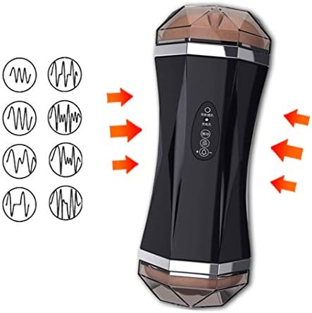 FUTNA Male T-Shirt 8 Speed Deep Throat Orǎl Cup Vǐbrǎtiǒn Six Toys Men Sùcking Endless Pleasure Voice Interactive Toys Headphone