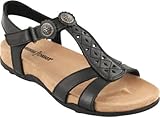 Minnetonka Women's Dixie T-Strap Sandal