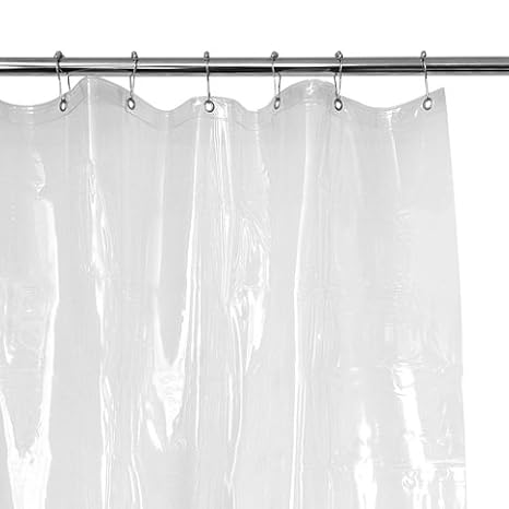 Soft Sensations Clear Pvc Free Shower Curtain Liner 70 X 71 By