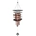 Outdoor Indoor 28 Metal Tube Wind Chime with Copper Bell Large Windchimes for Patio Garden Terrace W Fengshuisale Red String Bracelet W3089