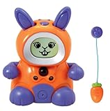Vtech Kidiminiz KidiBunny Interactive Pet Bunny - Orange/Purple Rabbit