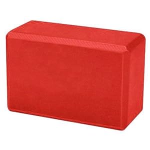 TNP Accessories Yoga Block 9″ X 6″ X 3″ Brick Foaming Foam Block Home Exercise Pilates Tool Stretching Aid