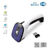 ScanAvenger Portable Wireless Bluetooth Barcode Scanner: 3-in-1 Hand Scanners - Cordless, Rechargeable 1D and 2D Scan Gun for Inventory Management - Wireless, Handheld, USB Bar Code/QR Code Reader