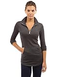PattyBoutik Women's Zip Pocket Tunic