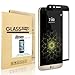 LG G5 Tempered Glass Screen Protector,Mothca® 3D Curved Edge Full Coverage Premium Ultra Thin 0.2mm Thickness 9H Hardness Full Body Skin Invisible Shield Anti-Scrath Protective Film (Tempered Glass)