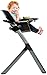 4moms high chair | For Baby, Infant, and Toddler | Magnetic, One-Handed Tray Attachment | from The Makers of The mamaRoo | Black/Grey