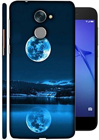 Printvisa Holly 4 Plus, Enjoy 7 Plus, Huawei Y7 Prime Back Cover Night Effect Moon Light Printed Designer Back Case