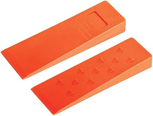 Qily Felling Wedges ABS Material Chain Saw 10 Inch 2 Piece Set Perfect for Professional Logging