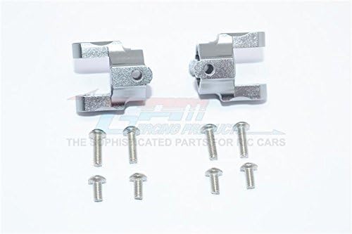 HPI Venture Toyota FJ Cruiser Upgrade Parts Aluminum Front C Hubs - 1Pr Set Gray Silver
