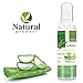 Aloe Vera Gel, Lofoson Organic Aloe Vera Cooling Soothing Gel, 100% Natural Facial Moisturizer after Sunburn - Care for Face, Body, and Hair Health