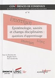Épistémologie, savoirs et champs disciplinaires