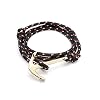 VIRGINSTONE-Gold-Plated-Anchor-Bracelets-on-Colorful-Nylon-Ropes