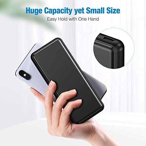 IEsafy 26800mAh Power Bank High Capacity Portable Charger with 2 Ports Ultra High Speed Battery Pack Phone Charger Backup Battery Compact for Smart Phone, Tablet and More