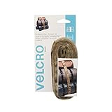 VELCRO Brand All-Purpose Strap | Strong & Reusable | Perfect for Fastening Wires & Organizing Cords | Camouflage, 6ft x 1 1/2in | 1 Count