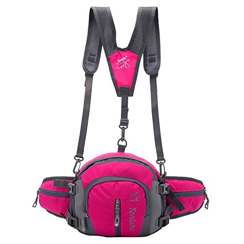 pink hiking backpack