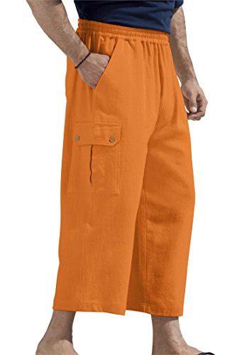 Tall Judo Gauze Cotton Cargo Shorts 