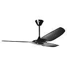 Haiku Home L Series 52" Smart Ceiling Fan, Wi-Fi, Indoor, LED Light, Black, Works with Alexa