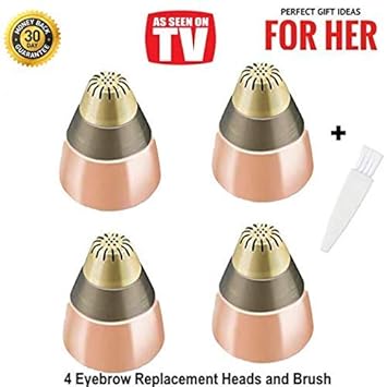 Amazon Com Eyebrow Hair Removal Replacement Heads For Women S