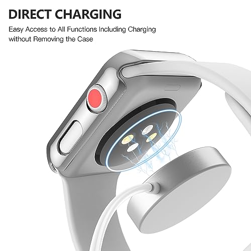 Misxi Pack Hard PC Case with Tempered Glass Screen Protector