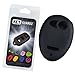 KEYGUARDZ Black Rubber Keyless Entry Remote Key Fob Skin Cover Protector