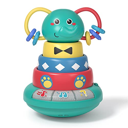 Amy&Benton Stacking Ring Baby Toys Baby Stacking Toys Musical Stacking