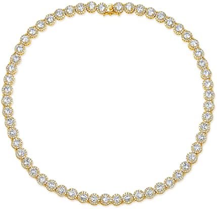 Amazon.com: SWAROVSKI Tennis Deluxe Necklace Cz White One Size