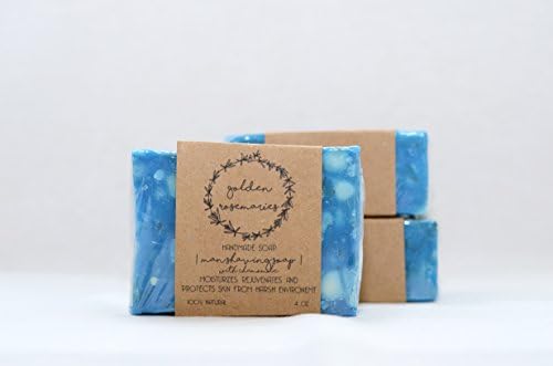 Shaving Soap for Men All-Natural Organic Handmade Soap Bar 4oz