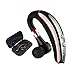 [Upgrade Version] Bluetooth Headset, Wireless Earpiece V4.1 with Mute Switch, Hands Free Lightweight Noise Reduction Headset with Mic for Cell Phone-Headset+Case