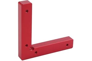 90 Degree Positioning Squares, 4.7" x 4.7" Aluminium Alloy Right Angle L Shape Corner Clamp Woodworking Metal Welding Fixing 