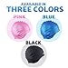 Royal Swim Cap For Long Hair - Waterproof Premium Silicone swimming Cap for Women & Men - Special Shape for Effective Ear Protection - Keeps Hair Dry - with Nose Clip & Ear Plugs - Blue